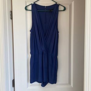 BCBG low cut short romper